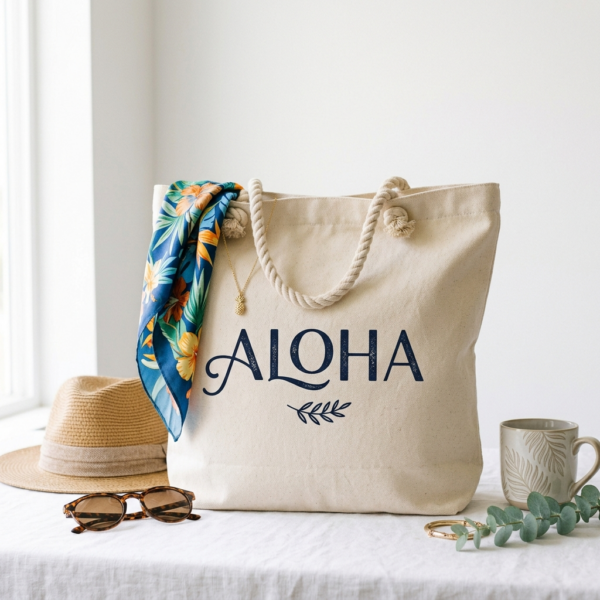 ALOHA キャンバストートバッグ
